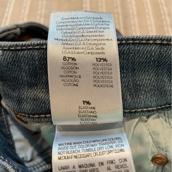 MOTHER The Vamp Fray Mid Rise Skinny Jeans in Crack The Whip 25 - Picture 10 of 14